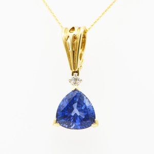 "Imitation" Tanzanite Pendant